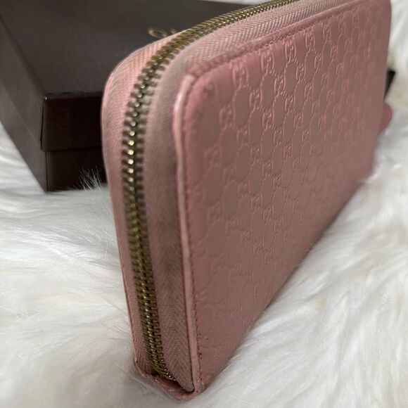 💯 Authentic Guccissima Zipped Long Wallet 🍀 - Picture 10 of 17